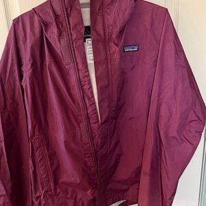 Patagonia Hooded Shell Jacket - Berry Plum